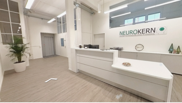 360° Rundgang durch die Praxis Neurokern in Aarau